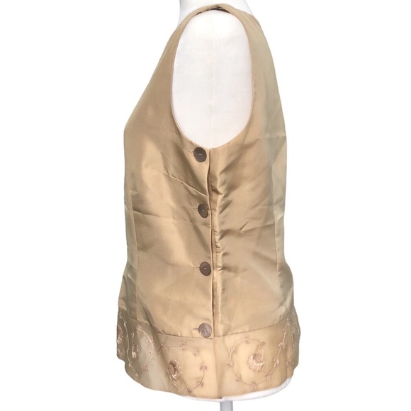 David Warren New York Silk Tank & Pants Set Size 12 - Picture 2 of 16